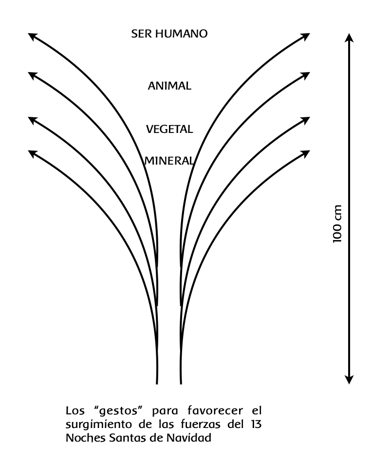 Gestos eurítmicos para Navidad